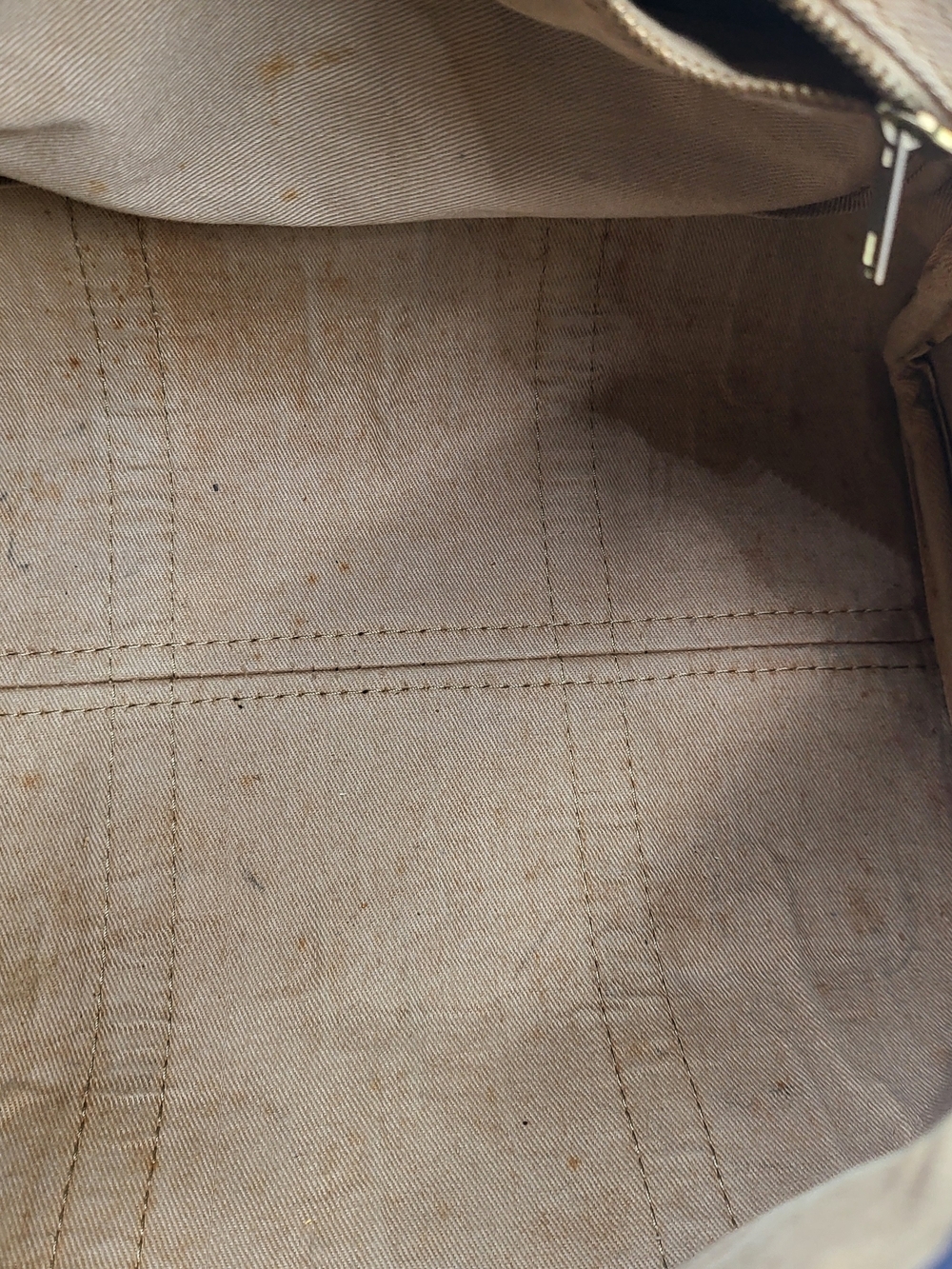 CHRISTIAN DIOR Blue Diorissimo Trotter Canvas Boston 30 Bag..Authentic w/COA. - Picture 9 of 16